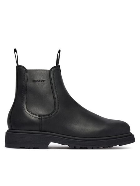 Gant Sztyblety 33651475 Czarny. Czarne botki sznurowane GANT, bez wzorów, ze skóry, bez obcasa, bez zapięcia. Za 819.99 zł.