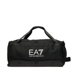 Torba sportowa EA7 Emporio Armani. Czarne torby sportowe EA7 Emporio Armani, bez wzorów, małe. Za 509.99 zł.