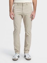 MESKIE SPODNIE LEE SLIM CHINO CASHMERE 112376347. Eleganckie spodnie Lee, l, z materiału. Za 189.99 zł.