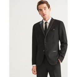 Marynarka garniturowa slim fit - Czarny. Marynarki marki Reserved. Za 329.99 zł.