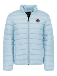 Canadian Peak Kurtka pikowana "Amigomapeak" w kolorze błękitnym rozmiar: 3XL. Niebieskie kurtki Canadian Peak, xl, bez wzorów, bez kaptura. Za 127.05 zł.