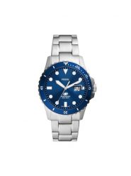Fossil Zegarek Blue FS6029 Srebrny. Szare, analogowe zegarki Fossil, srebrne. Za 629.99 zł.