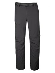 Killtec Spodnie funkcyjne Zipp-Off "KOS 13" w kolorze antracytowym rozmiar: 52. Czarne spodnie treningowe długie KILLTEC, bez wzorów, z materiału. Za 141.19 zł.