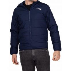 Kurtka na co dzień męska NEW BALANCE puchowa. Niebieskie kurtki New Balance, m, bez wzorów, z puchu, bez kaptura. Za 339.00 zł.