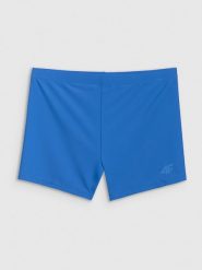 4F Kąpielówki męskie - niebieskie XL. Niebieskie kąpielówki 4F, m, bez wzorów, z elastanu. Za 59.99 zł.