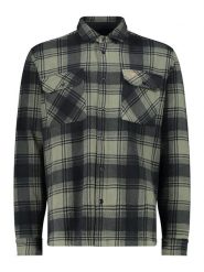 CMP Koszula polarowa - Regular fit - w kolorze zielono-czarnym rozmiar: 58. Czarne koszule CMP, bez wzorów, z polaru, bez kołnierzyka, bez ramiączek. Za 143.90 zł.