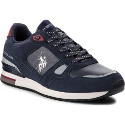 Sneakersy U.S. POLO ASSN. - Wilde FERRY4083W8/SY1 Dkbl. Niebieskie buty sportowe casual marki U.S. Polo Assn., z materiału. W wyprzedaży za 269.00 zł.