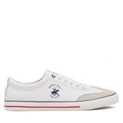 Tenisówki Beverly Hills Polo Club. Białe trampki Beverly Hills Polo Club, m, bez wzorów, bez zapięcia. Za 159.99 zł.