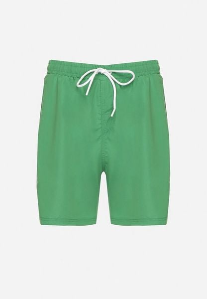 Zielone Gładkie Szorty Bermudy z Kieszeniami Uliritia. Zielone szorty Born2be, l, bez wzorów. Za 29.99 zł.