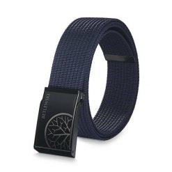 Pasek parciany BETLEWSKI PRC-21_CZ-3 XL granatowy. Niebieskie paski Betlewski, bez wzorów, z materiału. Za 39.99 zł.