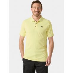 Koszulka Polo Męska Helly Hansen Driftline. Żółte koszulki polo sportowe Helly Hansen, m, bez wzorów, bez kołnierzyka, bez ramiączek, żeglarskie. Za 309.00 zł.