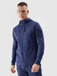 4F Bluza w kolorze niebieskim rozmiar: M. Niebieskie bluzy 4F, m, bez wzorów, bez kaptura. Za 92.86 zł.