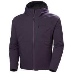 Kurtka turystyczna Helly Hansen Odin Stretch Insulat 2.0. Fioletowe kurtki Helly Hansen, l, bez wzorów, bez kaptura. Za 1,100.00 zł.