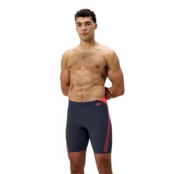 Spodenki pływackie męskie Speedo Hyperboom Spl Jam. Czarne odzież kąpielowa Speedo, m, bez wzorów, z materiału, sportowe. Za 209.99 zł.