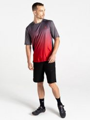 Dare 2b Koszulka funkcyjna "Trackstand II" w kolorze czerwono-szarym rozmiar: XL. Czerwone t-shirty sportowe Dare 2B, bez wzorów, z materiału, bez ramiączek, outdoorowe. Za 114.98 zł.