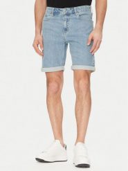 Karl Lagerfeld Jeans Szorty jeansowe A2M10129 Niebieski Slim Fit. Niebieskie szorty Karl Lagerfeld Jeans, m, bez wzorów, z bawełny. Za 299.99 zł.