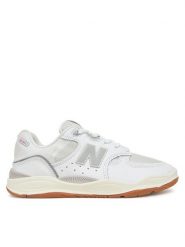 New Balance Sneakersy NM1010AW Biały. Białe buty sportowe casual New Balance, bez wzorów, ze skóry, bez zapięcia. Za 359.99 zł.