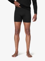 Bokserki termoaktywne Devold Breeze Plus Merino 200 Boxer. Czarne bielizna termoaktywna Devold, l, bez wzorów, z materiału, bez ramiączek. Za 194.99 zł.