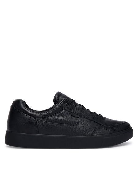 ECCO Sneakersy Soft 10 M 56014402001 Czarny. Czarne buty sportowe casual ecco, bez wzorów, ze skóry, bez zapięcia. Za 709.99 zł.