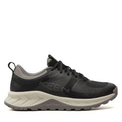 Trekkingi Keen. Czarne buty trekkingowe Keen, bez wzorów, bez zapięcia. Za 449.99 zł.