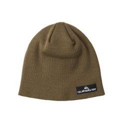 Czapka zimowa dla Mężczyzn CUSHY Brązowy. Zielone czapki zimowe Quiksilver, bez wzorów, z dzianiny. Za 119.00 zł.