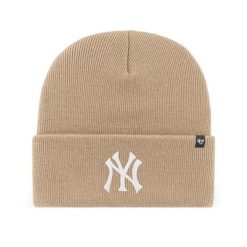 Czapka zimowa turystyczna uniseks 47 Brand New York Yankees. Brązowe czapki zimowe 47 Brand, bez wzorów. Za 129.00 zł.