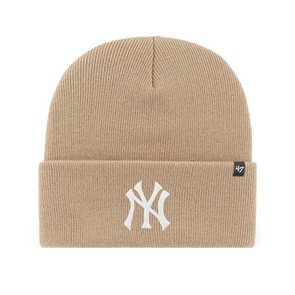 Czapka zimowa turystyczna uniseks 47 Brand New York Yankees. Brązowe czapki zimowe 47 Brand, bez wzorów. W wyprzedaży za 122.55 zł.