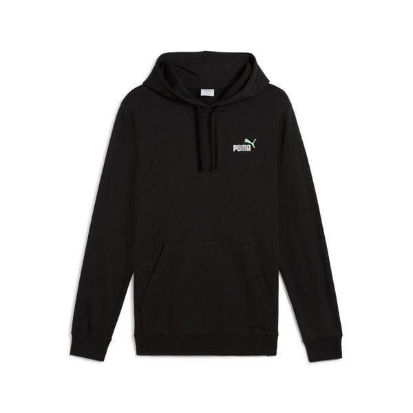 Bluza męska Puma Ess 2 Color Small No.1 Logo Hoodie TR. Czarne bluzy Puma, m, bez wzorów, z dresówki, bez kaptura. Za 159.00 zł.