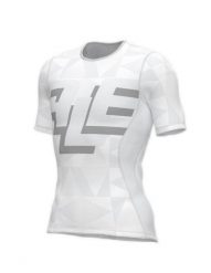 Podkoszulek rowerowy męski Alé Cycling Multiverso SS. Białe podkoszulki ALÉ CYCLING, l, bez wzorów, z elastanu, bez ramiączek. Za 186.99 zł.