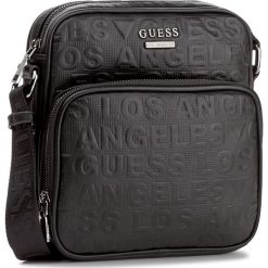 Saszetka GUESS - New Boston Embossed HM6108 POL73 BLA. Saszetki i nerki marki Guess. W wyprzedaży za 229.00 zł.