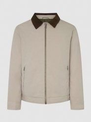 Pepe Jeans Kurtka przejściowa "Tarrington" w kolorze beżowym rozmiar: M. Brązowe kurtki Pepe Jeans, m, bez wzorów, z jeansu, bez kaptura. Za 434.99 zł.