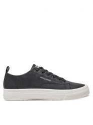 Jack&Jones Sneakersy Bay 12258046 Czarny. Czarne buty sportowe casual Jack&Jones, bez wzorów, ze skóry, bez zapięcia. Za 139.99 zł.