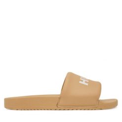 Klapki HUGO. Brązowe klapki Hugo. Za 234.99 zł.