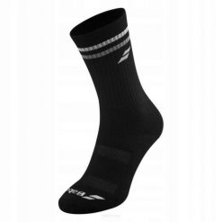 Skarpety Babolat Team Single Socks Men. Czarne skarpety BABOLAT, bez wzorów, z bawełny. Za 35.00 zł.