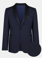 PAKO LORENTE – Marynarka smokingowa CALIVAR P000B-3S-011-G-S. Garnitury Pako Lorente, s, bez wzorów, z wełny, eleganckie. Za 1,999.99 zł.