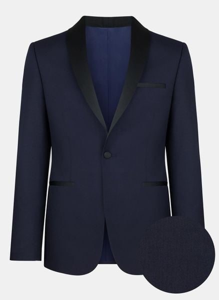 PAKO LORENTE – Marynarka smokingowa CALIVAR P000B-3S-011-G-S. Garnitury Pako Lorente, s, bez wzorów, z wełny. Za 1,999.99 zł.