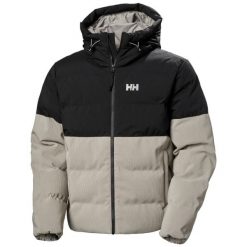 Kurtka puchowa Helly Hansen Oslo Graphic Puffy. Szare kurtki Helly Hansen, m, bez wzorów, z puchu, bez kaptura. W wyprzedaży za 924.20 zł.