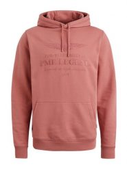 PME Legend Bluza w kolorze koralowym rozmiar: XL. Czerwone bluzy PME Legend, xl, bez wzorów, z bawełny, z kapturem. Za 233.33 zł.