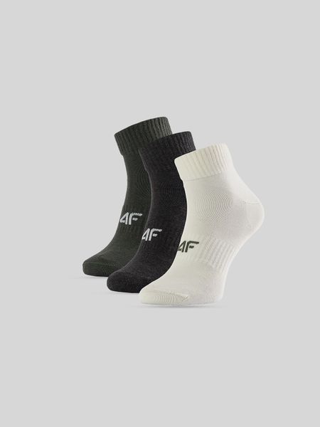 4F Skarpetki krótkie (3-pack) męskie - multikolor 39-42. Skarpety 4F, bez wzorów. Za 49.99 zł.