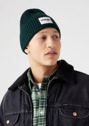 WRANGLER RIB BEANIE MĘSKA CZAPKA ZIMOWA LOGO SYCAMORE W0W2UHG49 112321918. Czapki zimowe Wrangler, bez wzorów. Za 69.99 zł.