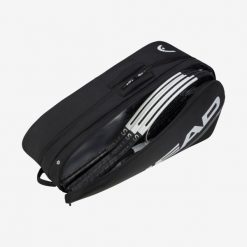 Torba na rakiety do tenisa Tour L BKWH. Czarne torby na ramię Head, bez wzorów, z materiału, na ramię, bez dodatków. Za 387.00 zł.