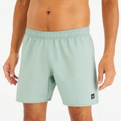 Szorty pływackie męskie Nabaiji 100 Teksturowane. Niebieskie odzież kąpielowa NABAIJI, m, bez wzorów, z materiału, sportowe. Za 54.99 zł.