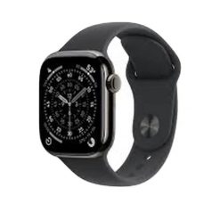 Zegarek smart Apple Series 11 GPS + Cellular Tytan Czarny. Czarne zegarki Apple. Za 4,819.40 zł.