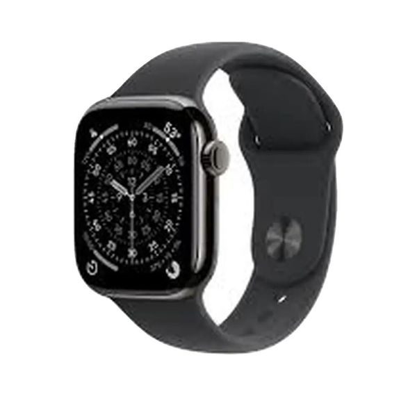 Zegarek smart Apple Series 11 GPS + Cellular Tytan Czarny. Czarne zegarki Apple. Za 4,819.40 zł.