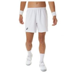 Spodenki sportowe męskie Asics Court 7in Short. Niebieskie krótkie spodenki sportowe ASICS, m, bez wzorów. Za 219.00 zł.