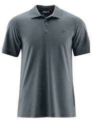 Maier Sports Funkcyjna koszulka polo "Ulrich" w kolorze szarym rozmiar: L. Szare koszulki polo sportowe Maier Sports, l, bez wzorów, z materiału, bez kołnierzyka, bez ramiączek, outdoorowe. Za 137.95 zł.