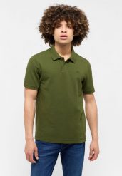 MUSTANG PALCO MĘSKA KOSZULKA POLO KOSZULKA ELEGANCKA RIFLE GREEN 1015680 6514. Zielone koszulki polo Mustang, m, bez wzorów, bez kołnierzyka, bez ramiączek. Za 109.99 zł.