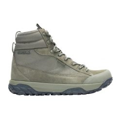 Męskie buty Oakford. Zielone buty turystyczne Regatta, bez wzorów, z materiału, przed kostkę, bez zapięcia, trekkingowe. Za 362.50 zł.