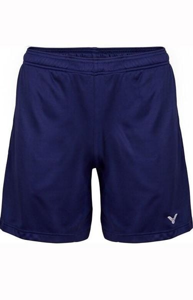 Spodenki do badmintona dla dorosłych Victor 4866. Niebieskie krótkie spodenki sportowe Victor, s, bez wzorów, z materiału. Za 159.99 zł.
