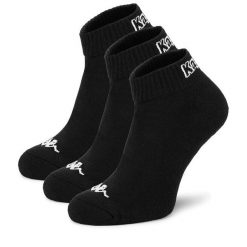 Skarpety krótkie Kappa. Czarne skarpety Kappa, bez wzorów. Za 34.99 zł.